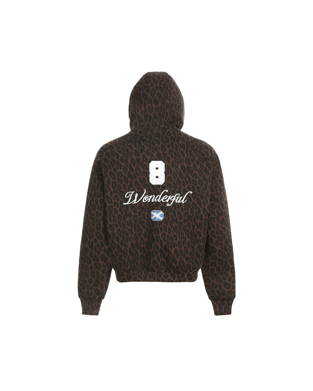 WAR HORSE EMBROIDERED LEOPARD HOODIES - LEOPARD