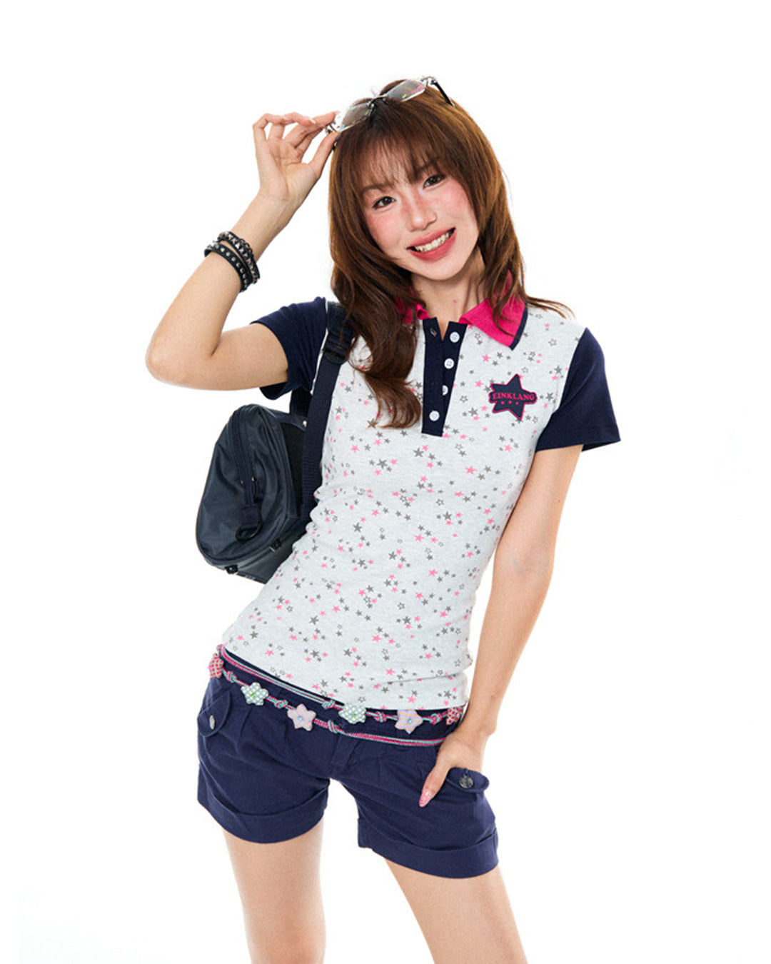 VINTAGE STAR GRAPHIC T-SHIRTS - LIGHT GREY