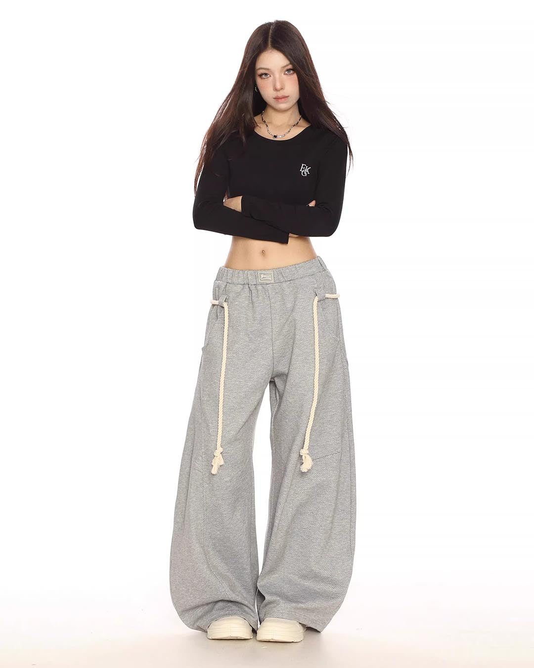 CASUAL SABER LEG SWEATPANTS