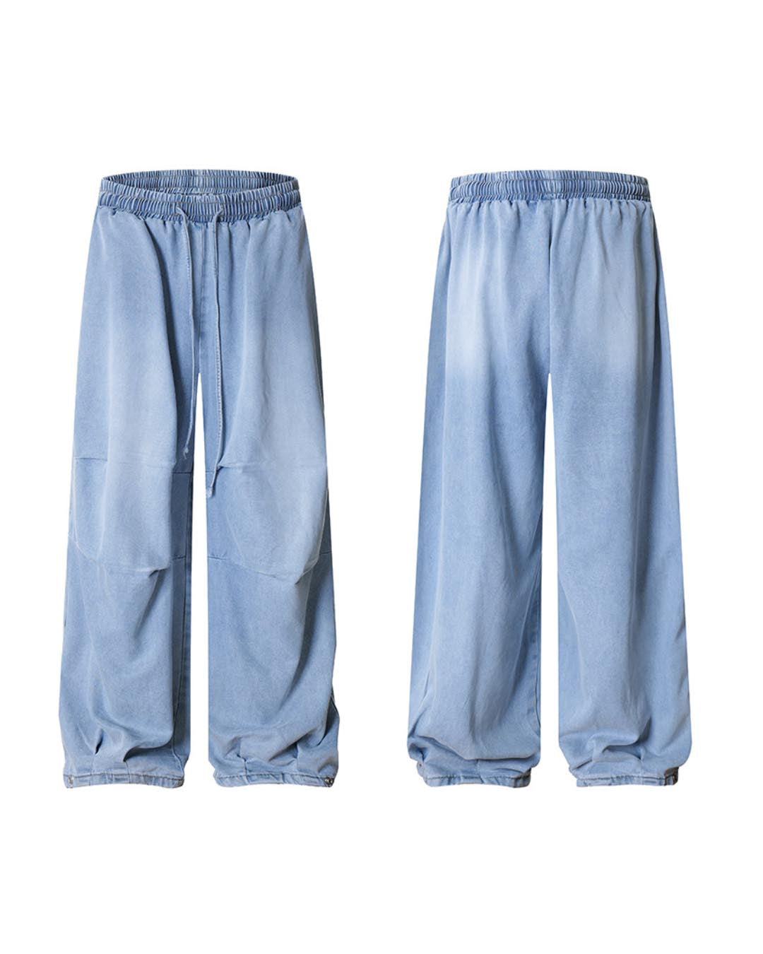 HIP HOP LOOSE FIT DENIM PANTS